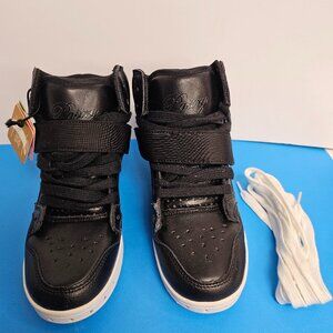 NEW Size 5.5 women PASTRY black Hip Hop dance shoes Memory Foam Adjustable Strap